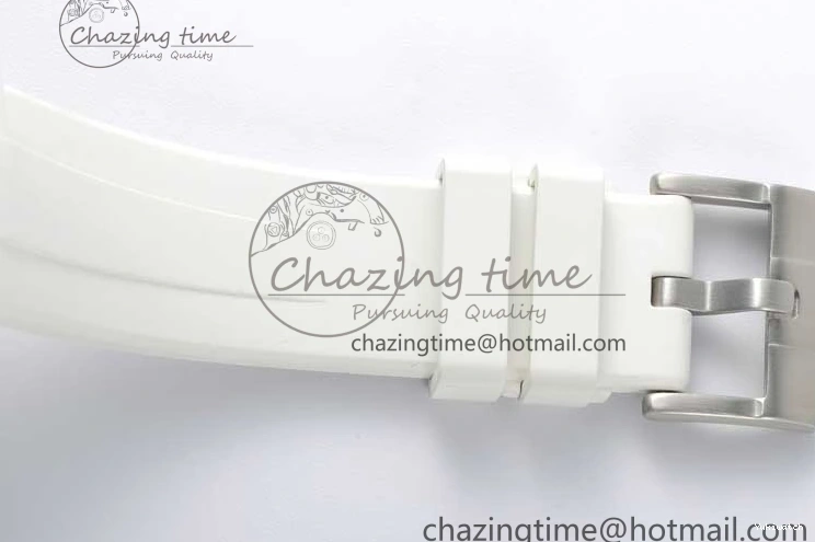 White Black Best on Dial Rubber 5GF Daytona White Ceramic A7750 Edition White Strap 1226